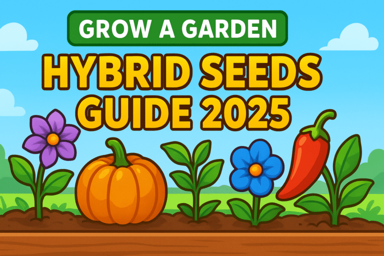 Grow a Garden Hybrid Seeds Guide (2025 Update) — Best Combinations, Profit Ratios & Farming Strategy