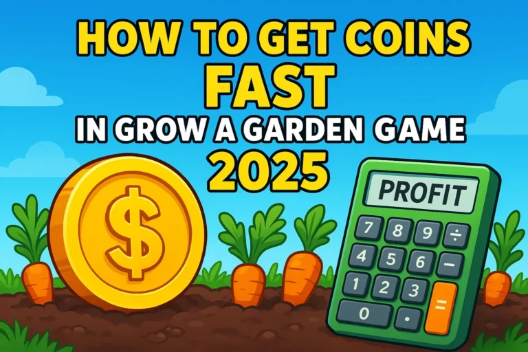 How to Get Coins Fast in Grow a Garden Game (2025 Update) — Proven Strategies + Profit Calculator