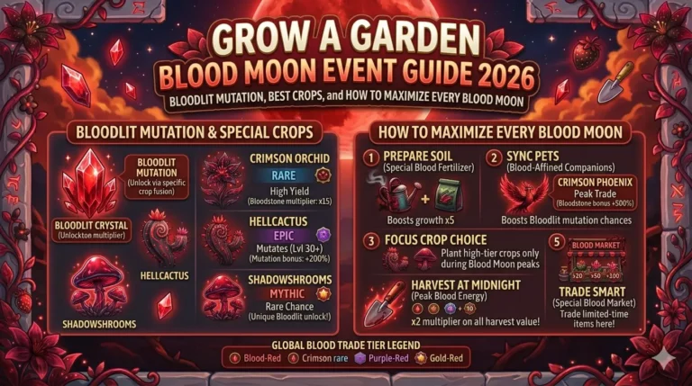 Grow a Garden Blood Moon Event Guide 2026